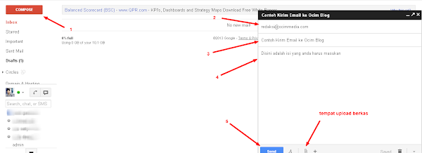 Cara Kirim Email Lewat Gmail, Yahoo dan Live