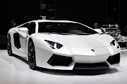 lamborghini aventador in white