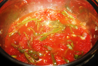 sopa de tomate andaluza alocados en la cocina