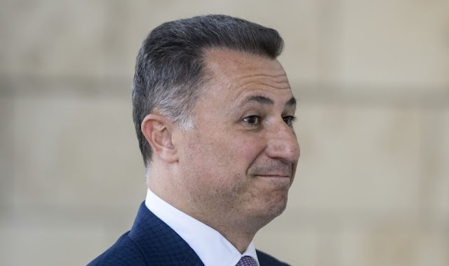 Arrest warrant for Nikola Gruevski but he's disappeared