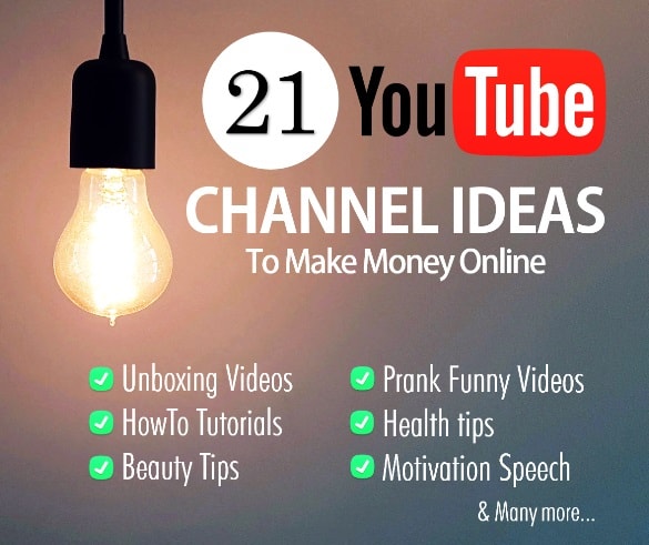 instagram followers: 50 Popular YouTube Channel Ideas To Start a New