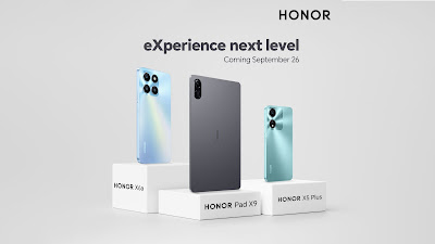 HONOR X6a, X5 Plus, and Pad X9