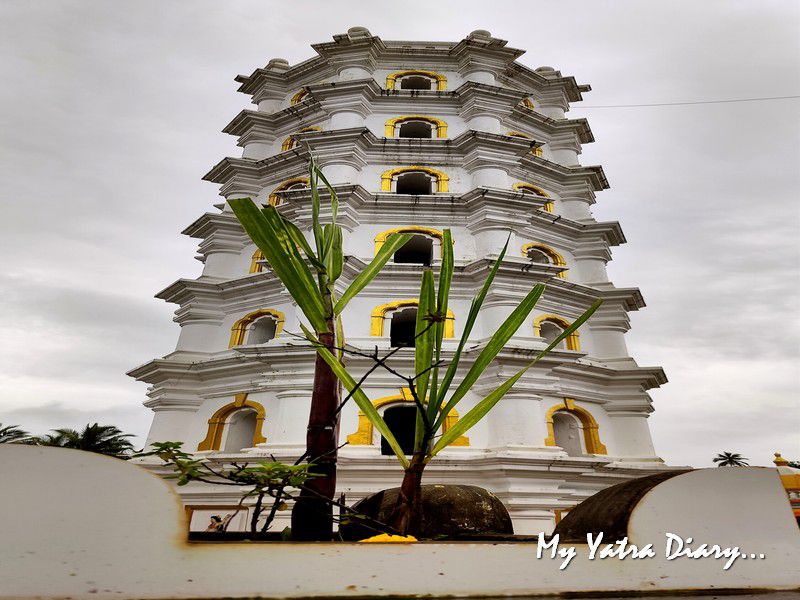 Gopuram of Mangueshi Temple, Goa