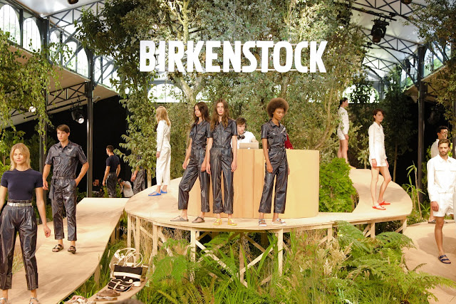 Birkenstock, primavera verano, Spring 2018, paris, Jardín de Tullerías de París, Mel Ottenberg, showroom, desfile, calzado, 