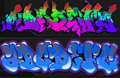 Graffiti Fonts Alphabet