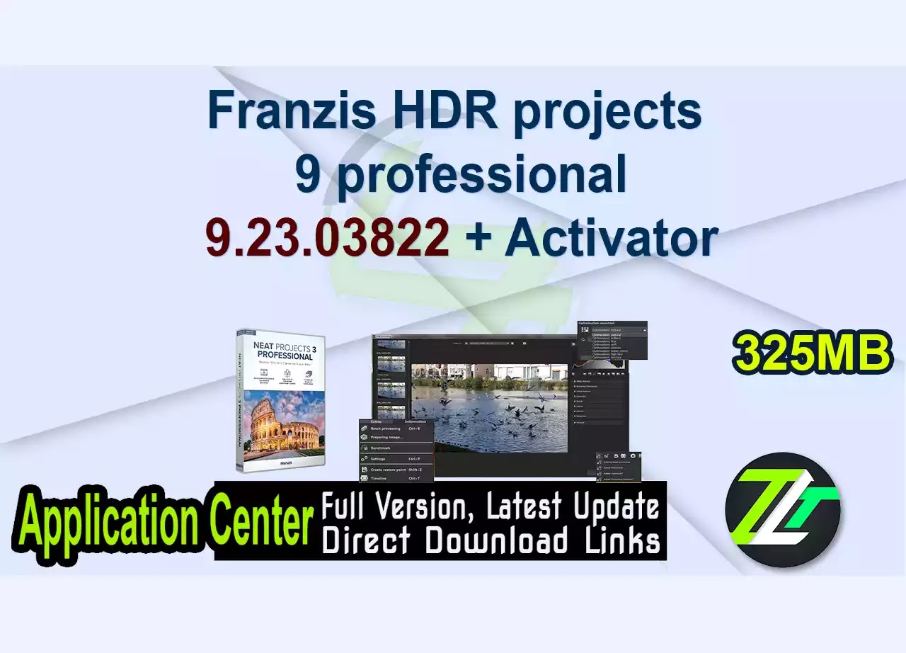 Franzis HDR projects 9 professional 9.23.03822 + Activator