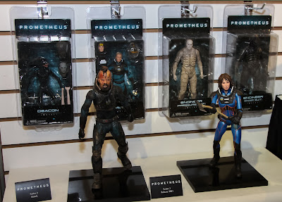 NECA 2013 Toy Fair Display Pictures - Prometheus figures