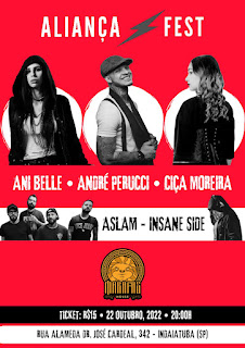 O Festival Musical mais aguardado do ano -  Aliança Fest ganha sua 1° edição organizada por Ani Belle & André Perucci