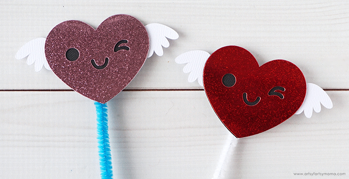 Valentine Pencil Toppers