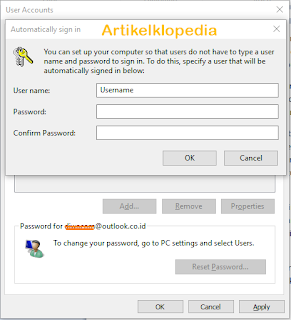 Login akun Microsoft tanpa password