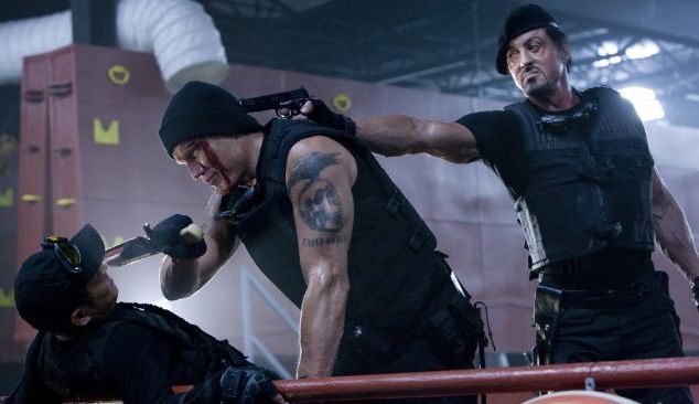 If ever a movie oozed machismo, it's Sylvester Stallone's The Expendables.