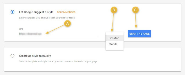 Cara Memasang In-Feed Ads Google AdSense Di Blog