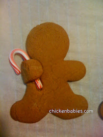 how to make gingerbread cookies that hold candy canes. So cute!