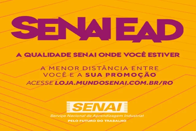 Senai-RO está com vagas abertas para cursos no segundo semestre