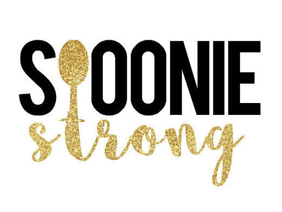 Spoonie Strong decal - Spoonie Gift Guide