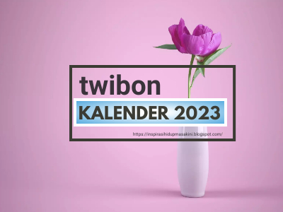 Pasang Frame Twibon Kalender Tahun 2023