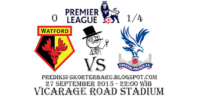 "Agen Bola - Prediksi Skor Watford vs Crystal Palace Posted By : Prediksi-skorterbaru.blogspot.com"