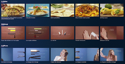 une sélection de vidéos tutos en tout genre