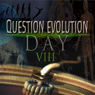 Atheists and other anti-creationists try to stop freedoms of speech and religion, and hate Question Evolution Day