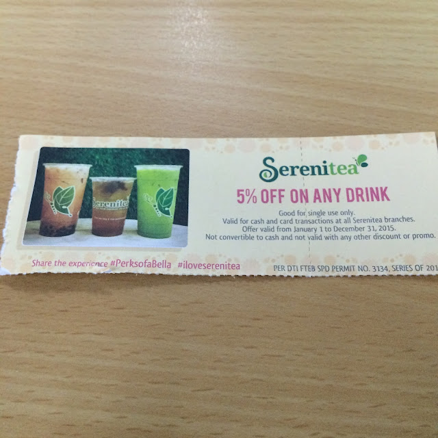 Mommy Time: #PerksOfABella #iloveserenitea