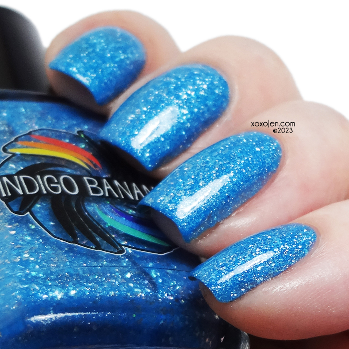 xoxoJen's swatch of Indigo Bananas Dolores Dei