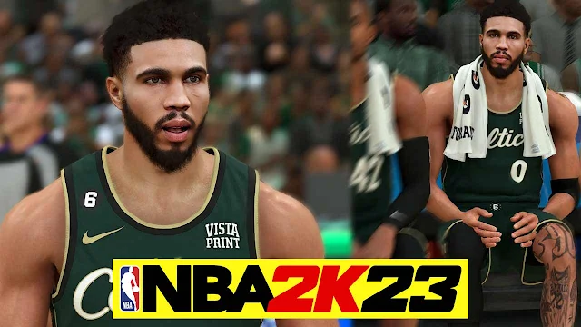 NBA 2K23 Jayson Tatum Cyberface & Body Update