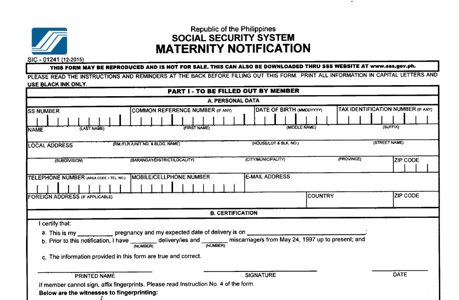 Sss form 2