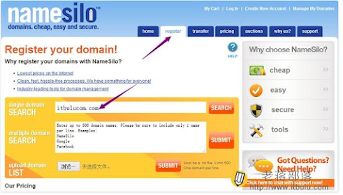NameSilox域名新用户注册1美元优惠码使用技巧