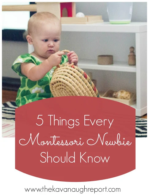 If you are just starting to learn about Montessori, it can feel overwhelming. But, here are 5 things that Montessori newbies should know!