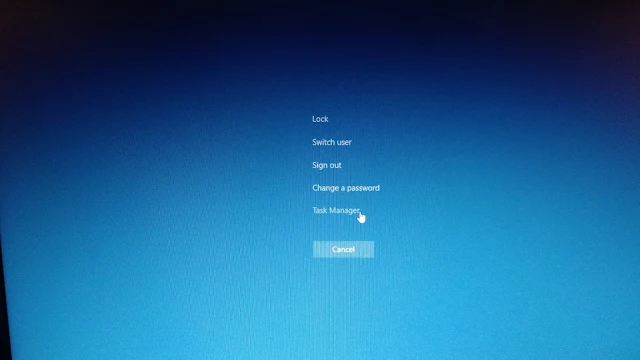 cara masuk task manager windows 10