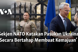 Jens Stoltenberg NATO Katakan Pasukan Ukraina ‘Secara Bertahap Membuat Kemajuan’