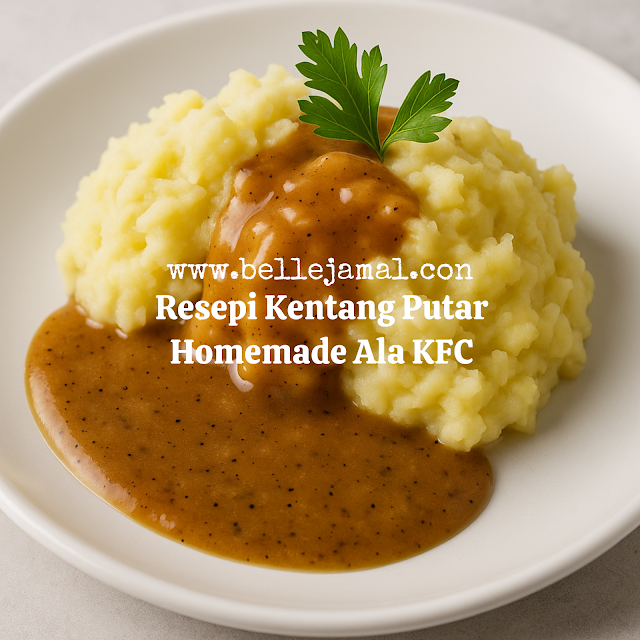 Resepi Kentang Putar Homemade ala KFC