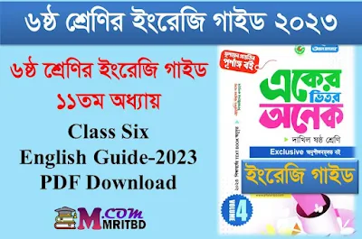 ৬ষ্ঠ শ্রেণির ইংরেজি গাইড ১১শ অধ্যায় | Meeting an Overseas Friend - Class Six English Guide Chapter 11 PDF Download 2023, লেকচার গাইড, পাঞ্জেরী গাইড