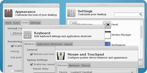 xfce slider-settings