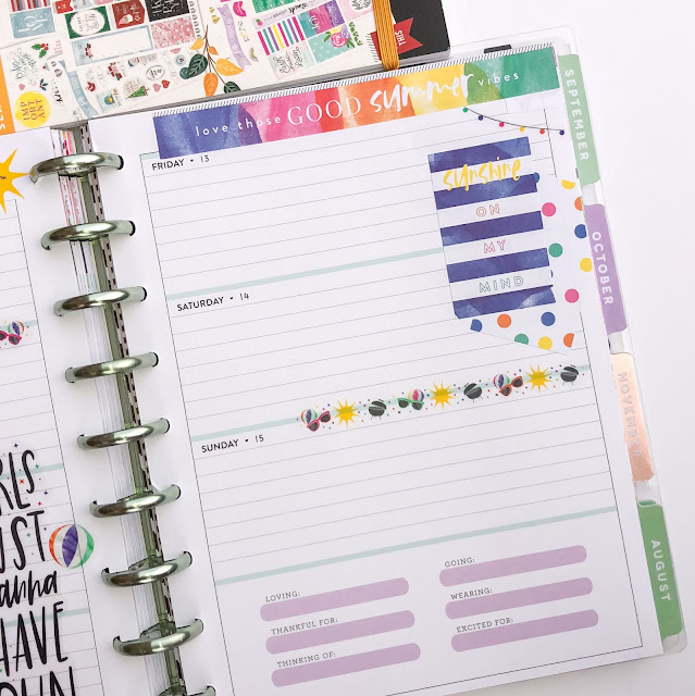 Happy Planner weekly layout ideas. Happy Planner monthly layout ideas. Vertical layout, horizontal layout, monthly spread.