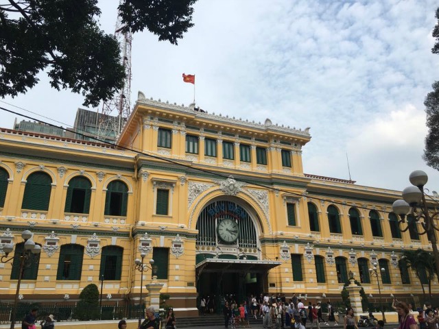 Saigon Central Post Office in Ho Chi Minh City Vietnam