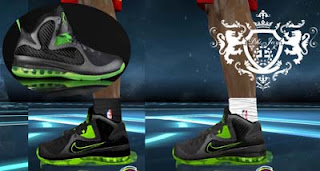 NBA2K12 Nike LeBron 9 “Dunkman" Shoes Patch  for PC