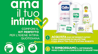 Operazione cashback Intima Roberts e Chilly "Ama il tuo intimo 2021" : ricevi il rimborso fino a un massimo di 10,78 euro