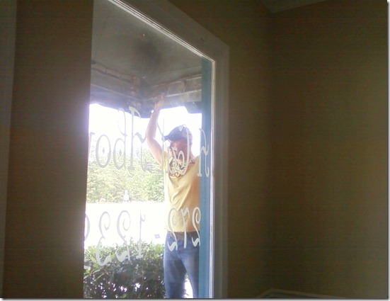 Taking Down Awning 2