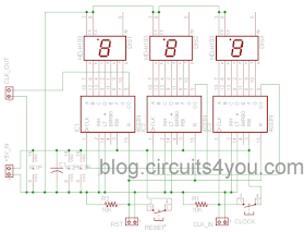 Object Counter Circuit Diagram