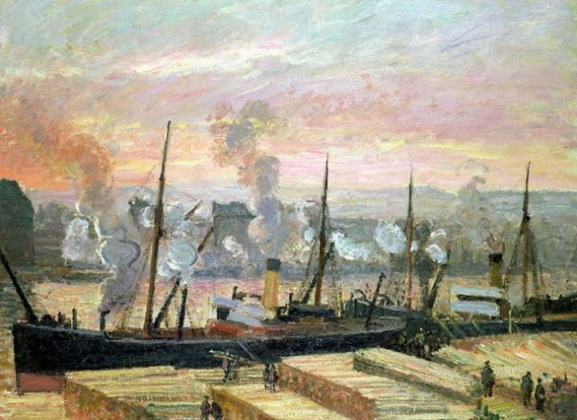 impressionnisme-camille-pissarro-coucher-de-soleil-a-rouen-le-dechargement-du-bois-1896-la-revolution-industrielle.jpg