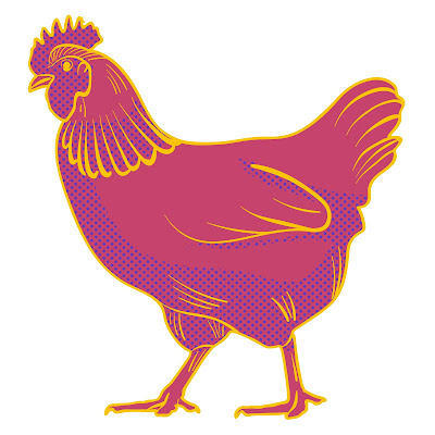 50+ Pencil sketch and Cartoon Images of Chicken