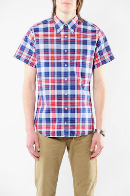 Gantt Poplin Check Button Down Shirt