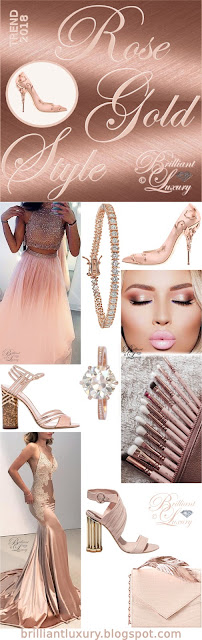 Brilliant Luxury ♦ Trend 2018 ~ rose gold style