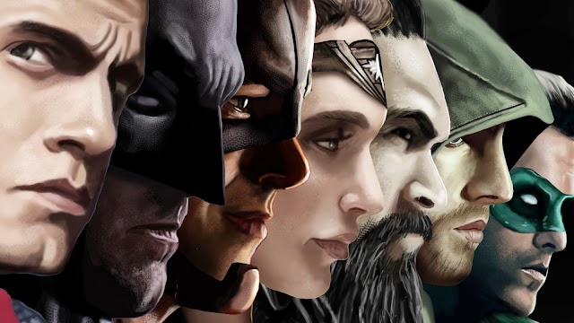 Justice League Full HD Wallpapers - Justice League Painting