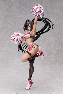 Figura 1/4 de Bay con uniforme de animadora y pompones, de Goddess of Victory: Nikke por FREEing.