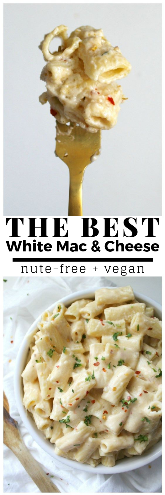 BEST VEGAN WHITE MAC AND CHEESE #Vegan #HealthyFood