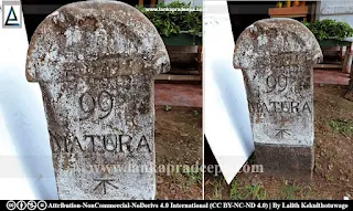 Matara milestone