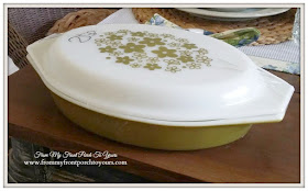 Vintage Pyrex-Thrift Store Shopping- From My Front Porch To Yours