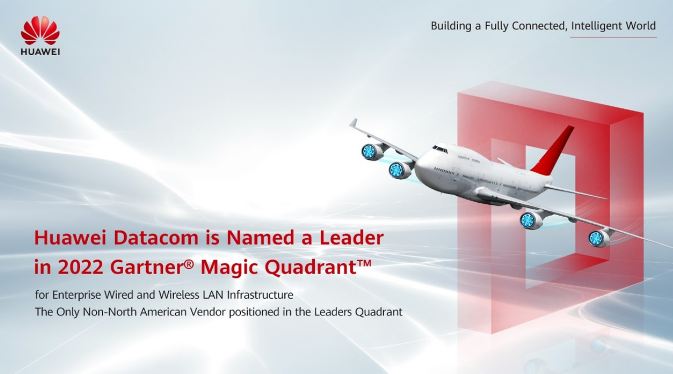 Huawei Datacom Named a Leader in the 2022 Gartner® Magic Quadrant™